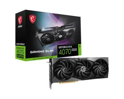  PCIE16 RTX4070 SUPER 12GB 4070 SUPER 12G GAMING SLIM MSI