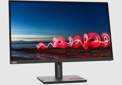  Lenovo 27" T27h-30 Black/Red, 16:9,IPS, 2560x1440, 4ms, 350cd, 60Hz, 1xHDMI, 1xDP, USB-C, 4xUSB, LAN, HAS