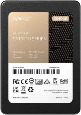 SSD   SATA 2.5" 3.84TB 6GB/S SAT5210-3840G SYNOLOGY