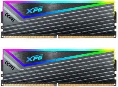   XPG CASTER RGB 32GB DDR5-6400 AX5U6400C4016G-DCCARGY,CL40, 1.4V K2*16GB RGB GRAY ADATA