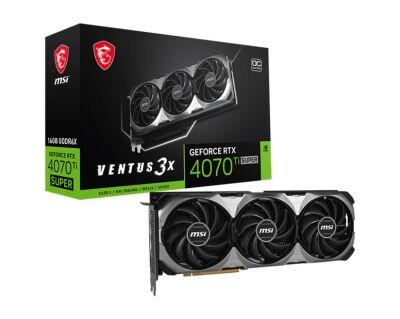  PCIE16 RTX4070TI SUPER 16G 4070 TI SUP 16G VENT 3X OC MSI