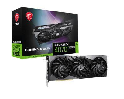  PCIE16 RTX4070TI SUPER 16G 4070 TI SUP 16G GAM X SLIM MSI