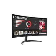  LG 34" 34WR50QK-B Black, Curved 1800R, 21:9, VA, 3440x1440, 5ms, 300cd, 100Hz, 2xHDMI, DP