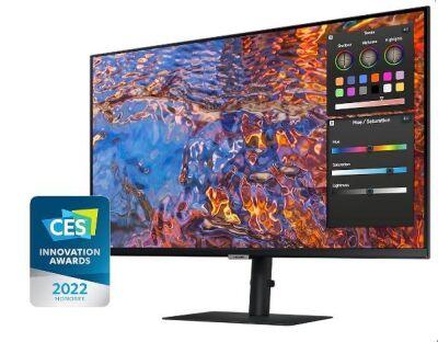  Samsung 32" S32B800PXI Black, 16:9, IPS, 3840x2160, 5ms, 350cd, 60Hz, 1xHDMI, 1xDP, 3xUSB, USB-C, LAN, HAS